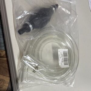Siphon pump kit, hand siphon, fuel transfer, drain kiddie pool NWT
